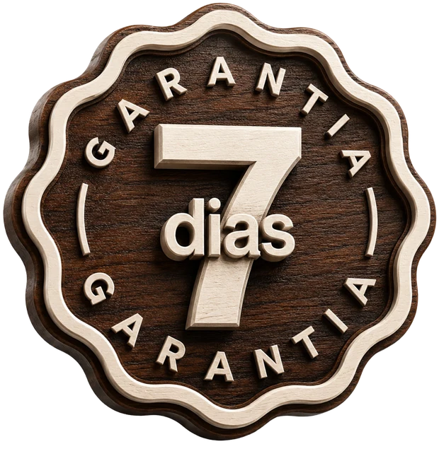 Selo de garantia de 7 dias
